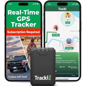 Tracki Pro Real-Time GPS Tracker - Black NEW IN SEALED BOX